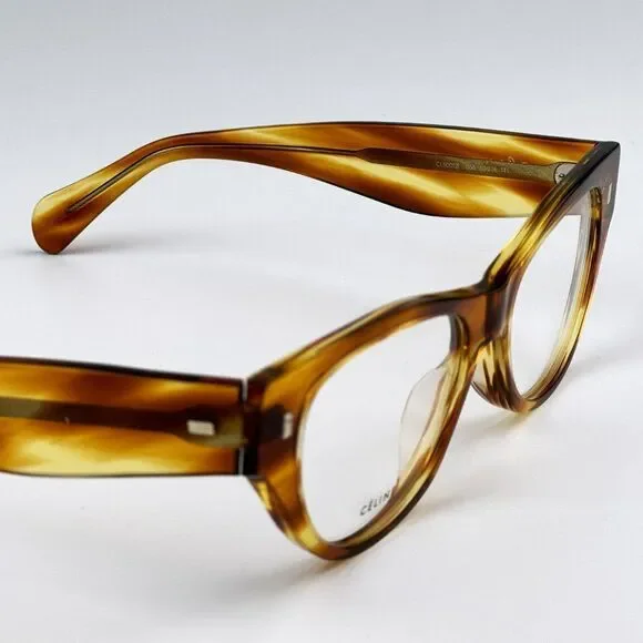 NEW Celine CL50012I 056 Havana Cat Eye Women Eyeglasses CL 50012I - Picture 9 of 10